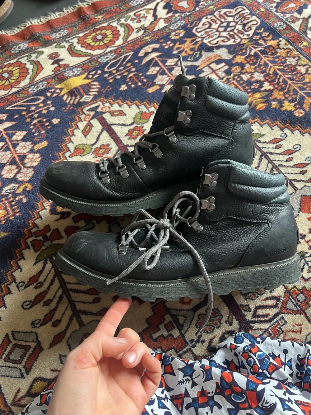 Sorel men black
